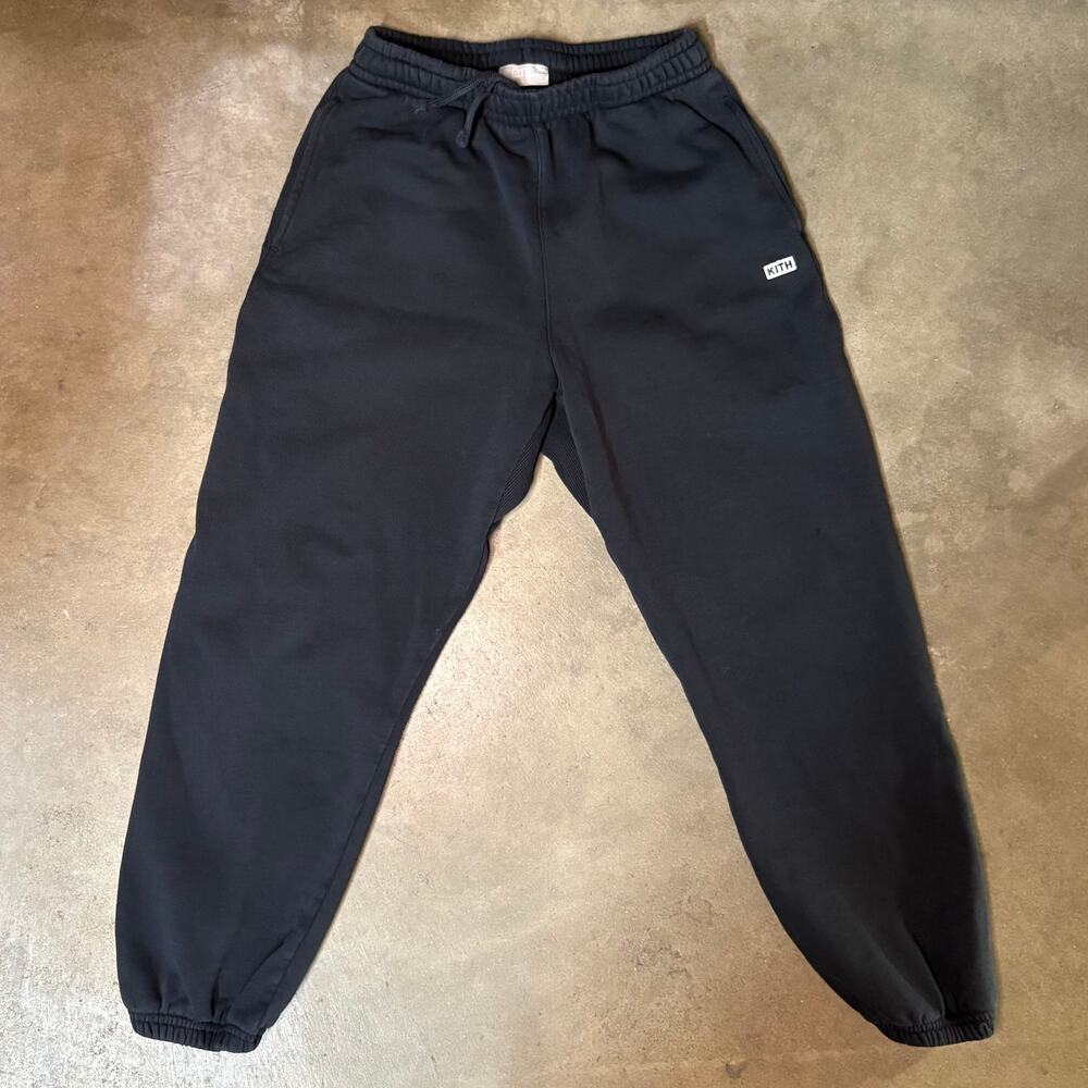 Kith Black Sweatpants Sz  L 10-12